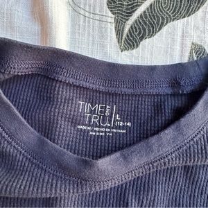 Navy Blue Long Sleeve Thermal | Size L